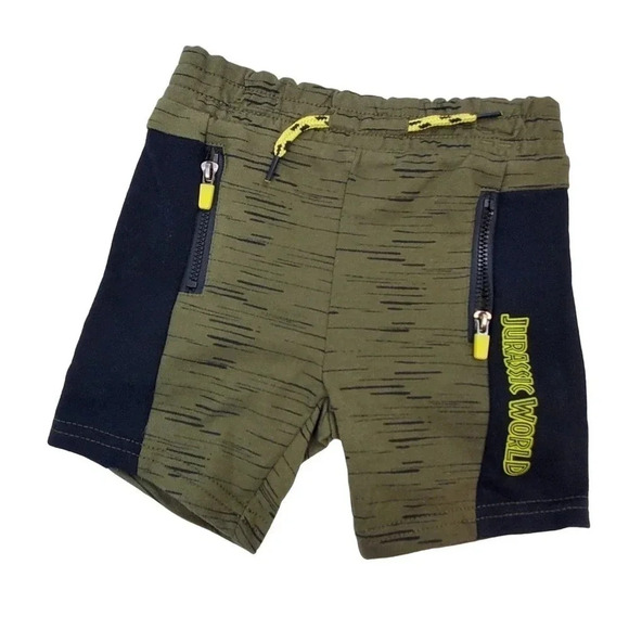 18m Boys JURASSIC WORLD Dinosaur Tshirt and Shorts Set Summer Boy - Picture 4 of 11